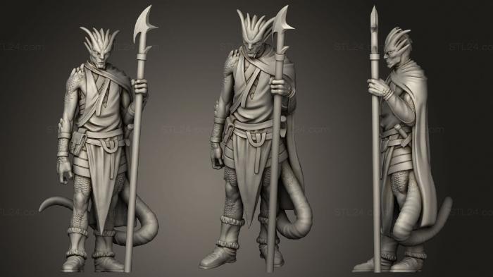 Figurines heroes, monsters and demons (Draken, STKM_2288) 3D models for cnc